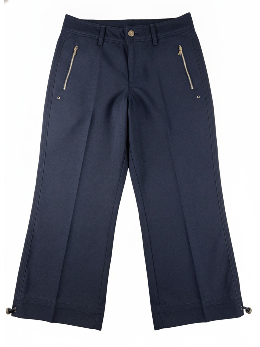 Tail Tech Golf Navy Blue Cropped Wide-Leg Pants Size 8 - Com